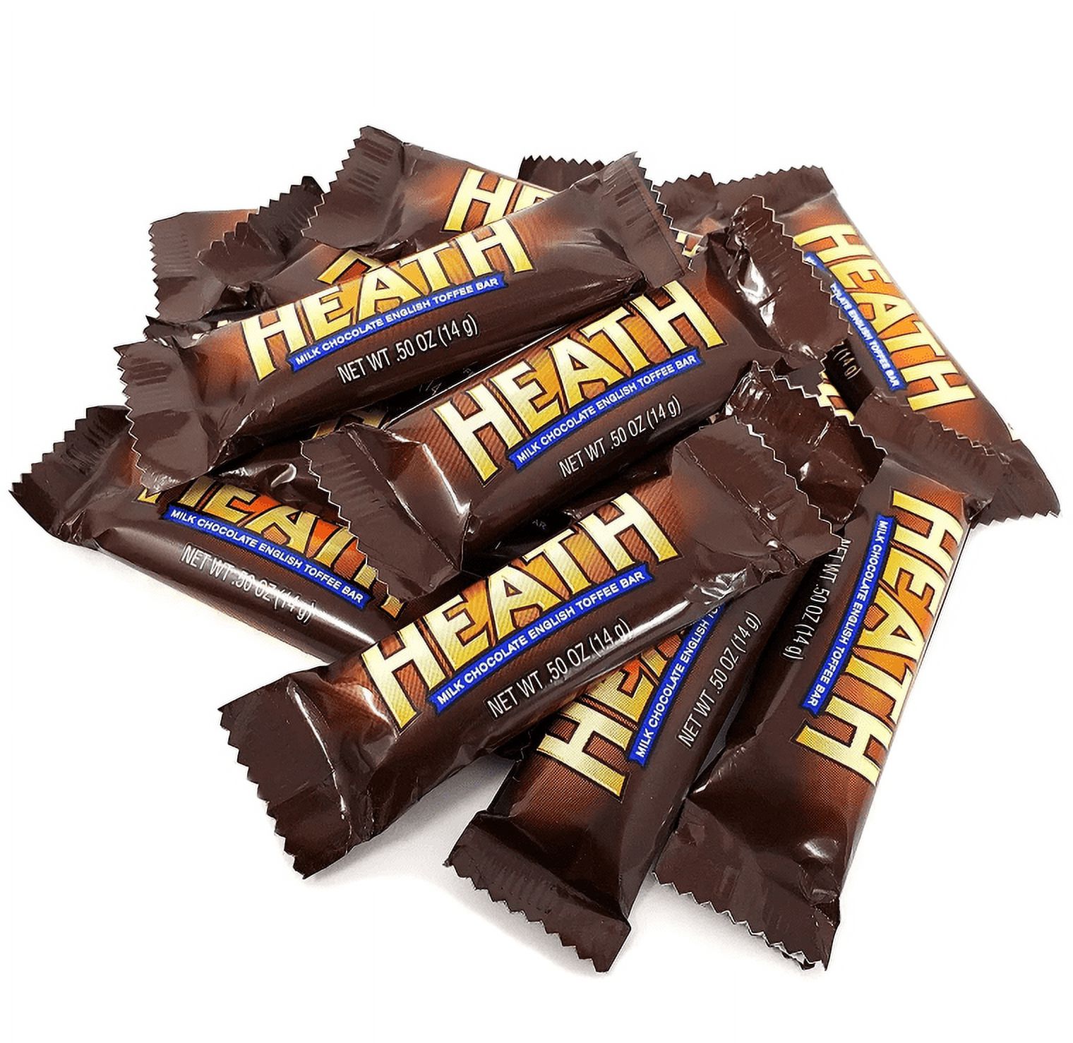 HEATH Milk Chocolate English Toffee, Snack Size Candy Bars (2 Pounds) On Sale!