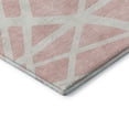 thumbnail image 3 of Addison Rugs Mayfield Premium Machine Washable Transitional Geometric Pink Rectangle Rug, 5' x 7'6", 3 of 6