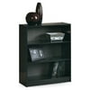 Sauder 3-Shelf Black Finish Bookcase