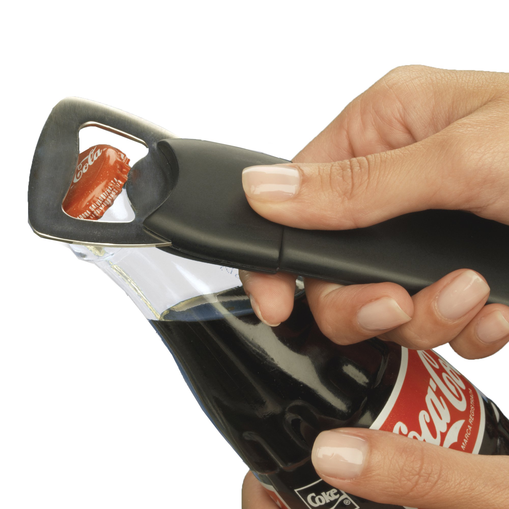 Hamilton Beach 76776 Countertop Automatic Can Opener, Black Ice Metal