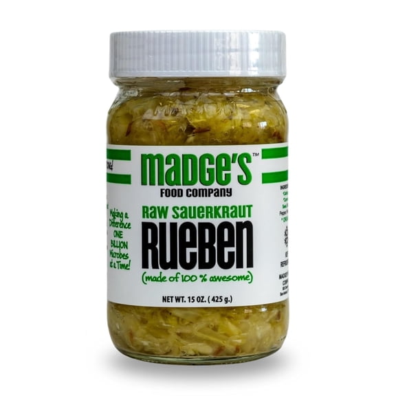 Madge's Food Company, Sauerkraut, Rueben, 15 Ounce