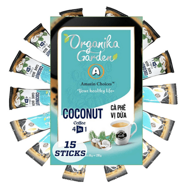 Coconut instant coffee
