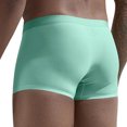 thumbnail image 3 of Bixock Boxers for Men,Men's Underwear Ice Silk Seamless Solid Color Breathable Soft Summer Thin Briefs, 3 of 6