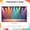 2A-180X110cm, variant on Colorful Lights Stage Lighting Banner Starry Design Concert Display Multicolor Beams Sparkling Effect Party Backdrop for Stage Performance Concert Event Music Festival