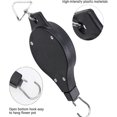 thumbnail image 5 of 4 Pack Plant Pulley Retractable Plant Hook Pulley Adjustable Plant Hanger Hanging Flower Basket For Garden Baskets Pots And Birds Feeder In Different, 5 of 5