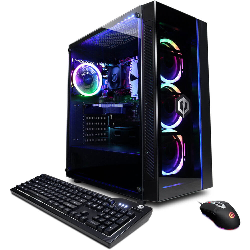 iBUYPOWER Pro Gaming PC Computer Desktop Trace 4 MR 180A (AMD 
