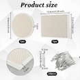 thumbnail image 2 of 2Pcs Honeycomb Ceramic Welded Plate Honeycomb Panel Jewelry Making Tool Set with 11Pc Stainless Steel Needle, 2 of 4