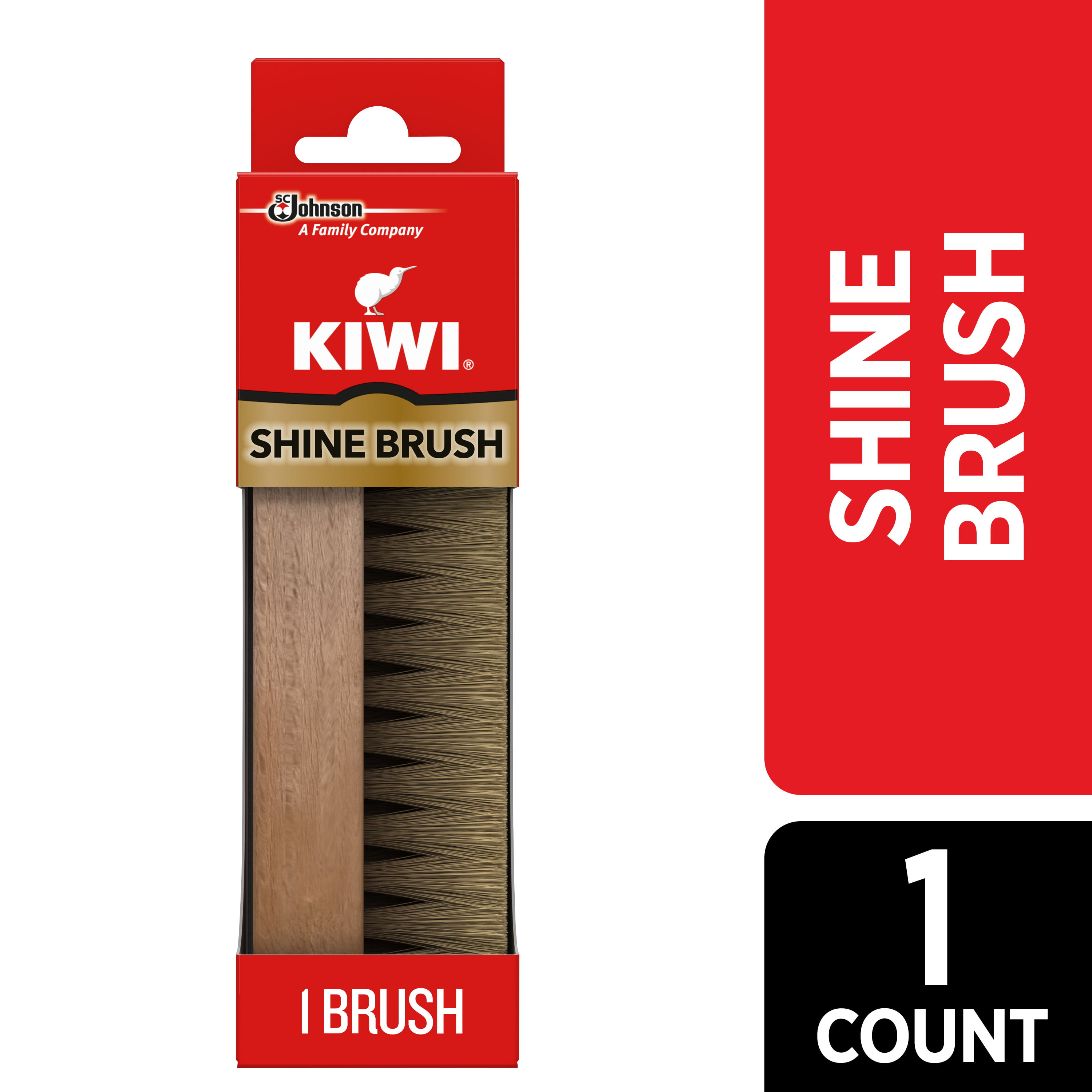 Ralyn Brass Suede Brush 2-Set. Brass Bristles and Solid Wood Block