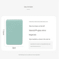 thumbnail image 4 of Portable Double Sided Compact Travel Makeup Mirror Gift for Women, 4 of 5