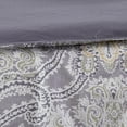 thumbnail image 4 of Modern Threads Annabella Bed-in-a-Bag, 8-Piece, King, Gray Geometric, 4 of 7