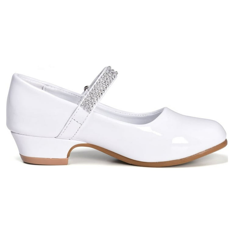 White hotsell small heels