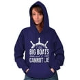 thumbnail image 4 of I Like Big Boats and I Cannot Lie Hoodie Sweatshirt Women Men Brisco Brands M, 4 of 6