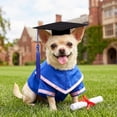thumbnail image 7 of Graduation Doll Clothes Class of 2026 Plush Stuffed Animal Outfit Pet Dog Doll Cap and Gown Fits 12" Doll Bear for Graduation Day Gifts, 7 of 7