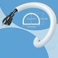 thumbnail image 3 of 1PC 2m/78.74inch Cord Management Channel,Invisible Decorative Wire Cover, Anti-Step Protector, Adhesive Soft Cable Racew, 3 of 9