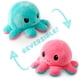 thumbnail image 4 of TeeTurtle - The Original Reversible Octopus Plushie - Pink + Aqua - Cute Sensory Fidget Stuffed Animals That Show Your Mood, 4 inch, 4 of 5