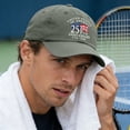 thumbnail image 7 of United States 250th Anniversary Hat, US 250th Anniversary Hat in Army Green, 250th Anniversary USA Hat Baseball Cap, 1776-2026 Patriotic Cap for Independence Day, Adjustable One Size, 7 of 7
