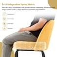 thumbnail image 5 of Ivinta Upholstered Dining Chair Sets of 2 with Steel Legs, Side Chairs with Pocketed Coil Cushion for Living Room, 5 of 7