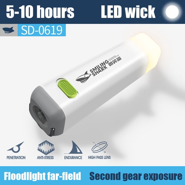 Linterna Linternas LED Antorcha Luz Potente Banco de energía de 3 modos para emergencia de camping Likrtyny Para estrenar