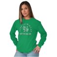 thumbnail image 4 of Keep Calm And Eat Spinach Popeye Long Sleeve TShirt Men Women Brisco Brands S, 4 of 6