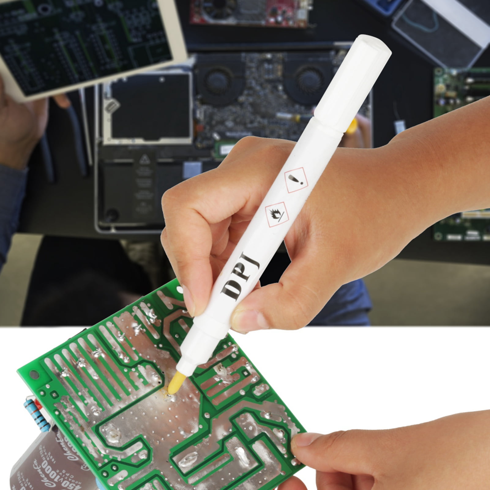 Soldering Flux Pen CW8100 14cm Soldering Rosin Flux Pen Low Solids NOn