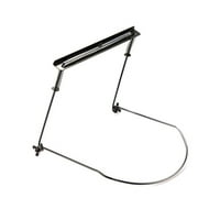 Adjustable Mouth Organ Stand Harmonica Harp Rack Metal 10 Holes Black Harmonica Neck Holder