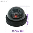 thumbnail image 5 of Black Fake Dome Camera Red Flashing LED Light Dummy CCTV  Home Office Fake Surveillance Security, 5 of 7
