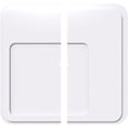 thumbnail image 1 of Ekena Millwork CMP32LN2-01000 32 Po OD x 1 Po ID Carré Lucan Architectural Grade PVC Contemporain Médaillon de Plafond - 2 Pièces, 1 of 3