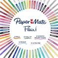 thumbnail image 3 of Paquete definitivo de bolígrafos con punta de fieltro Paper Mate Flair, 60 colores, 3 of 8