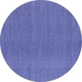 thumbnail image 1 of Ahgly Company Indoor Round Abstract Blue Contemporary Area Rugs, 5' Round, 1 of 4
