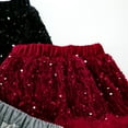 thumbnail image 4 of XXWXYD Sparkly Sequin Tu𝗍u Skirt Elastic Waist Shiny Tulle Ballet Dance Dress Toddler Baby Puffy Mesh Par𝗍y Outfit Girls A Line Princess Costum𝖾 Flared, 4 of 9