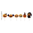 thumbnail image 2 of Halloween Cupcake Toppers 1 Inch to 2 Inch 6 Pack Halloween Cake Decorations for Halloween Party Decor Halloween Party Supplies for Halloween Birthday Student Shower Events, 2 of 5