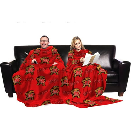 NCAA Maryland Terrapins Blanket with Sleeves