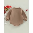 thumbnail image 4 of Fortune Barboteuse de Noël pour Bébé Filles Garçons Col Rond Manches Longues Bodysuits, 4 of 7