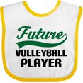 thumbnail image 3 of Inktastic Future Volleyball Player Boys Baby Bib, 3 of 4