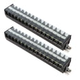 thumbnail image 4 of 2 uds 660V 60A bloque de barrera de alambre tipo carril Terminal de cable cubierta impermeable a prueba de polvo para iluminación de puente túnel tipo 2, 4 of 14