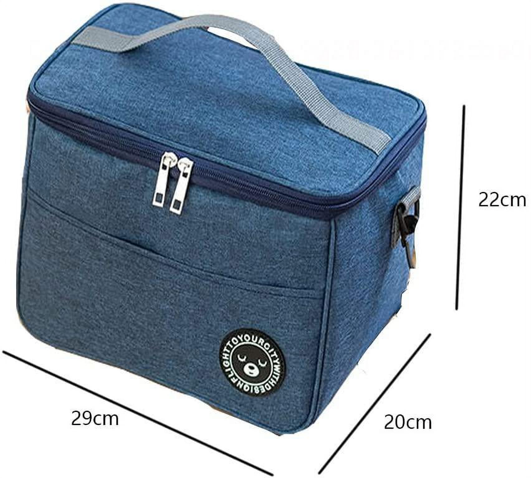 Picnic bag cooler bag classic cooler bag with insulated bag lunch bag foldable lunch bag insulated bag cooler bag lunch cooler for camping outdoor travel - image 4 of 6