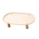 thumbnail image 5 of Comedero elevado con soporte para cuencos de comida y agua para gatos y perros. Beige 38cmx21cm, 5 of 9