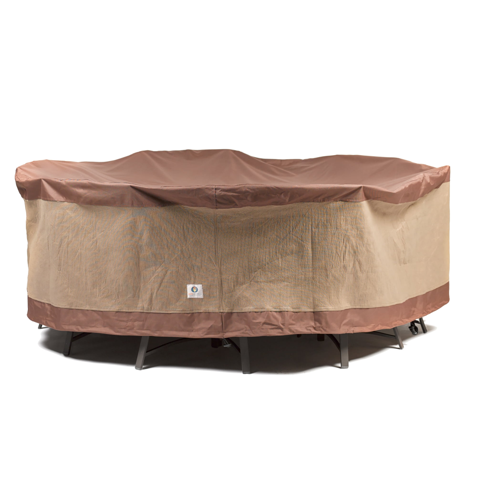 Duck Covers Ultimate 108 In Round Patio Table With Chairs Cover Duck Covers Ultimate 108 In Round Patio Table With Chairs Cover