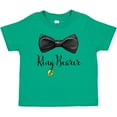 thumbnail image 3 of Inktastic Ring Bearer Black Bow Tie and Gold Wedding Ring Boys Baby T-Shirt, 3 of 5