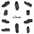 thumbnail image 2 of Clarks Grey Suede Venetian Moccasin Faux Fur Lining Indoor Outdoor Slippers (Grey, 14), 2 of 8