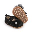 thumbnail image 2 of Yoyauz Baby Girl Mary Jane Shoes Anti Slip Rubber Sole Ballet Slippers Princess Dress Wedding Shoes Newborn Kids Shoes Toddler Shoes（0-12 Month）, 2 of 6