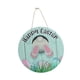 thumbnail image 4 of Letrero colgante de puerta de Feliz Pascua redondo Regalos de Pascua Letrero de casa de madera de Pascua para 30 centimetros, 4 of 9