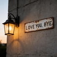 thumbnail image 3 of Love You, Bye Sign Above Door – Vintage Metal Wall Sign, Love You Bye Metal Signs, Hallway Entryway Door Signs Decor, 16 X 4 Inch Aluminum Rustic Wall Art, Farmhouse Style Hanging Plaque, 3 PCS, 3 of 12