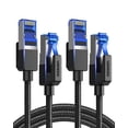thumbnail image 1 of Cable Ethernet UGREEN Cat 8 de 40 Gbps, 2 m, paquete de 2 unidades para PC de videojuegos PS5, 1 of 8