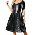 thumbnail image 1 of Vestido Neo Bullets de manga corta, elegantes vestidos de verano para mujer, ropa de mujer, 1 of 8