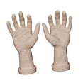 thumbnail image 1 of 2x Modelo de mano masculina bromea juguete a la izquierda y derecha Props de exhibición realista de maniquí Mannequin manos falsas manos humanas para Piel, 1 of 8