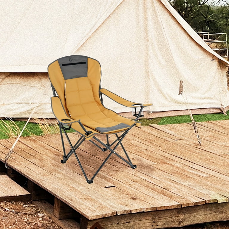 ARROWHEAD OUTDOOR Portable Folding Hybrid 2 in1 Camping Chair
