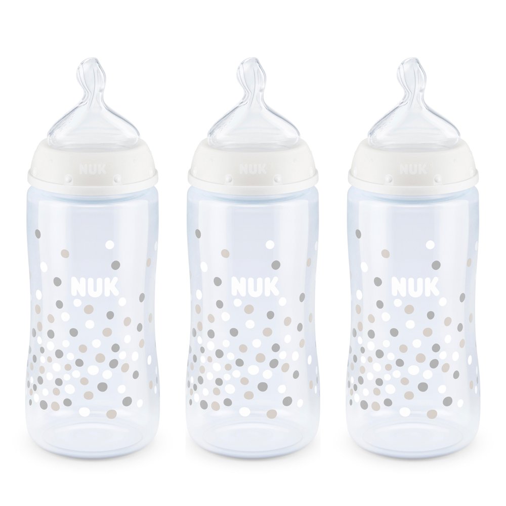 NUK Smooth Flow AntiColic Bottle, 10 oz, 3Pack