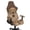 Brown-Golden Retriever Paw, variant on SCRAWLGOD Golden Retriever Paw Print Gaming Chair Cover for Cats Anti Scratch 4 Piece Furniture Protector Stretchable Non Slip Office Chair Slipcover with Armrest Covers