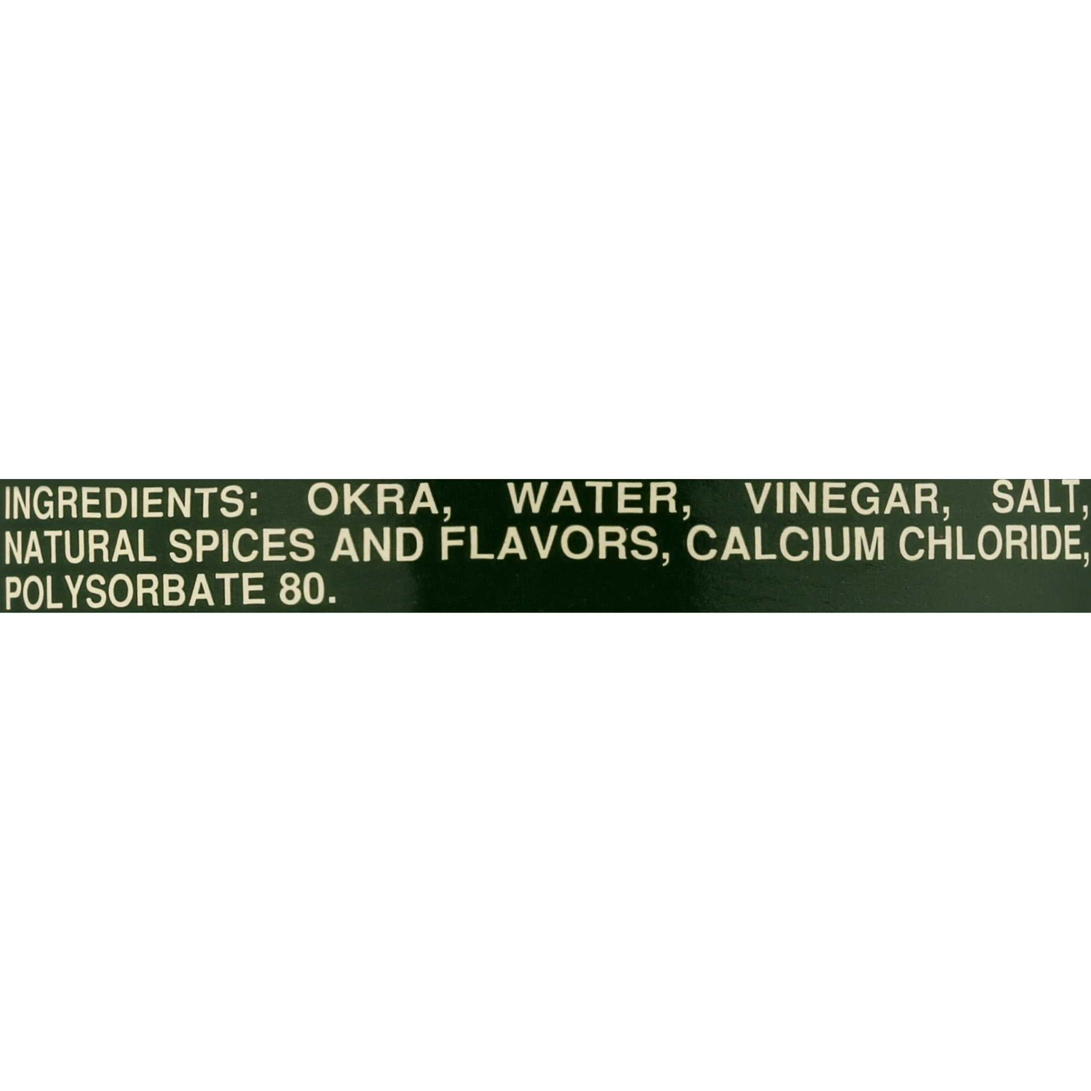 Talk O' Texas Mild Okra Pickles, 16 fl oz